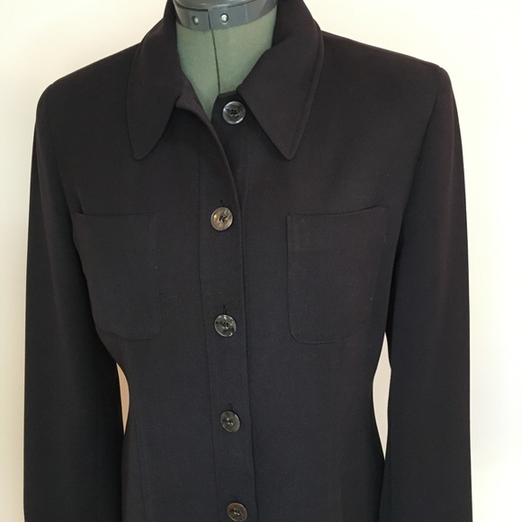 Ann Taylor Loft Button Down Shirt Jacket - Picture 2 of 10